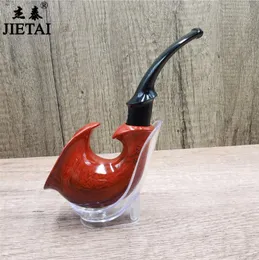 Cachimbos Novo cachimbo de resina criativa com saco de tabaco seco removível para limpeza, circulação e filtragem