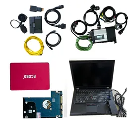 Super MB Star C5 ICOM A2 dla laptopa BMW 2IN1 T410 4G z oprogramowaniem 2TB SSD V2023.06 dla motoryzacyjnego narzędzia diagnostycznego