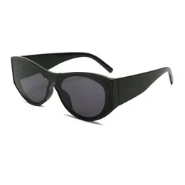 Neue europäische und amerikanische einteilige Mode-Sonnenbrille mit kleinem Rahmen, High-End-Reiseparty-Sonnenbrille für Damen, leichte Luxus-Persönlichkeitssonnenbrille