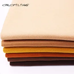 Hantverksverktyg cmcyiling smoothhigh densitetbrown mjuk filt tyg för handarbete diy sydockor hantverk nonwoven polyester trasa 45cmx110cm 230625