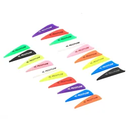 Bow Arrow 60pcs Archery 1.75Inch Rubber Arrow Feather Shield or Drop Arrow Vanes for DIY Arrow AccessoriesHKD230626