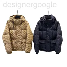 Men's Down & Parkas designer 2023 Winter Coat Designer Brand Clothing Outdoor Hooded Thickened Drawstring Windproof Park Jacket Warm Street