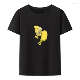 Women's T Shirts Banana Funny Design Print T-shirt Blusa Camisa Novelty Woman Clothes Otaku Unique Vintage Loose Short-sleev Same Style