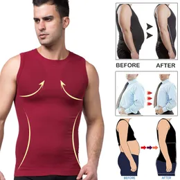 Vita Tummy Shaper Moda Uomo Corpo Dimagrante Canotta Canotta Body Shapers Gilet Muscolo da uomo Canotte 230626