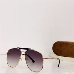 Nowe okulary przeciwsłoneczne projektowania mody 557 NTRENDY PILOT Style w metalowym wzbogaconym przez Acetate Top Bar