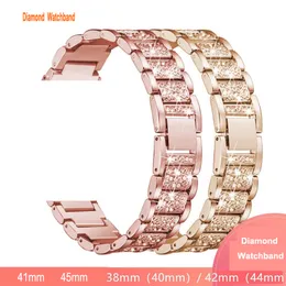 Rose Gold Cute Luxury Metal Diamond Slim Glitter Apple Watch Band 38mm 40mm 42mm 44mm iwatch se Series 6/5/4/3for iWatch Series 7 8 6 5 45mm Band for Women Bling Band Womens
