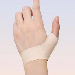 Suporte de pulso protetor de polegar elástico proteção sem dedos luva respirável para mamãe