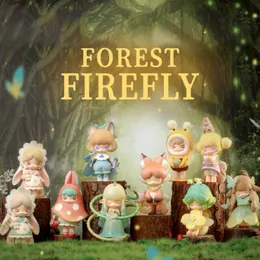 Blind Box Laplly Firefly Forest Series Blind Box Toys Caja Caja Cute Anime Figur Doll Model Mystery Box Girls Birthday Gift 230625