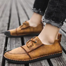 Sapatos masculinos confortáveis ao ar livre masculinos casuais sapatos baixos respiráveis