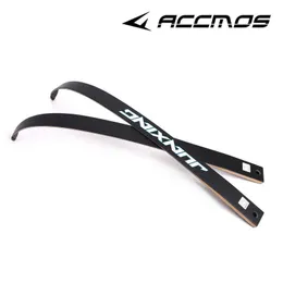 Bow Arrow Pair Take Down Recurve Bow Limbs 16-40 lbs for JUNXING F155 With Maple Wood Backed High Strength Fiberglass LimbsHKD230626