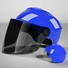 Motorcykelhjälmar 2023 Full Face Flip Helmet Women Men Kids Cascos Para Moto Motocross Motorcykel för alla säsonger Capacete Cap