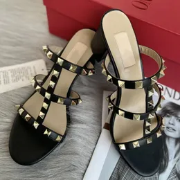 2023 Summer Woman Obcina 6 cm Kapcia Designerskie buty Luksusowa marka ślubna pantofel 6 cm kwadratowe