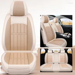 Car Seat Covers Full Set Universal For Tucson Kona Ioniq I30 Ix35 I40 Elantra Accent I20 Santa Fe Auto Accessories