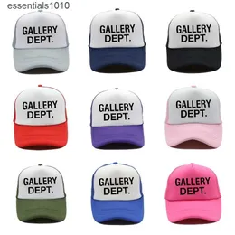 American fashion brand galleryes printed letter baseball cap casual sunshade cap DEPT card sunscreen cap