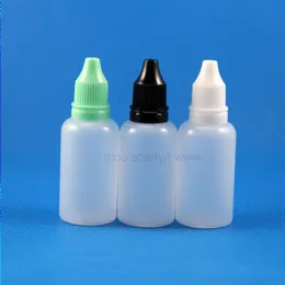 30 ml LDPE -plastdropparflaskor med manipuleringsbevis Tips Tjuv Säker ångtryck Tjippel 100 bitar KFJWG