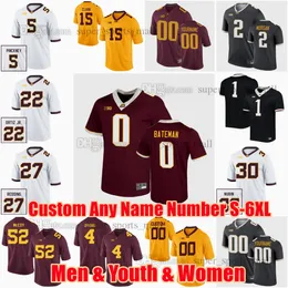 NCAA S-6XL Minnesota Golden Gophers College Football Jerseys Mohamed Ibrahim Darius Green Quentin Redding Nubin Derik LeCaptain Eli Mau Luther McCoy Dunlap Jr