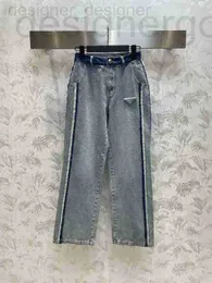 Jeans da donna firmati Designer Donna a vita alta Donna Sexy Pantaloni a matita skinny elastici neri blu Pantaloni da donna in denim lavato con cerniera taglie forti Ragazza