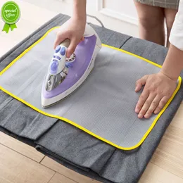 New Temperature Resistance Ironing Scorch Heat Insulation Pad Mat Household Mesh Ironing Board Protective Cloth Cover