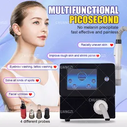 Picosecond Laser Q-switch Nd Yag Tattoo Remover Uses 532NM 1064NM 1320NM Whitening Skin To Remove Spots