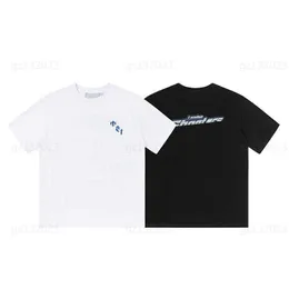 Trapstar Classic Mens Designer T-shirt stampate a maniche corte allentate casual girocollo uomini e donne con la stessa maglietta estiva