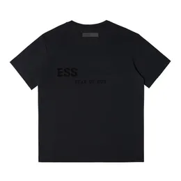 Мужские футболки Esstenials Shirt Дизайнерские рубашки Essent t Street Повседневная футболка с капюшоном Свободные шорты Essen Футболки Хлопок с принтом на груди 4786