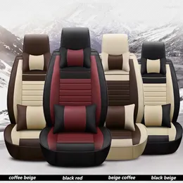 Car Seat Covers Kalaisike Universal Leather For All Model CX-5 CX-3 CX-4 CX-7 6 3 626 323 Auto Styling Accessories