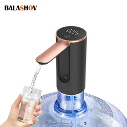 Dispenser Smart Water Bottle Pump Household Usb Electric Foldable Barreled Water Suction Device Portabl Mineral Water Pump Water Dispenser