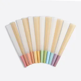 personalizza 108mm king size Bottiglie per imballaggio in carta cono marrone per coni preroll congiunti pre roll multi colori per opzioni contenitori in vetro con tubo di plastica