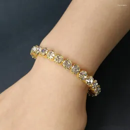 Bangle Elegant Big Crystal Rhinestone Stretch Armband Guldfärg och silverpläterad brudbröllop manschettband för kvinnor Melv22