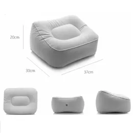 Kudde Användbar inblatabar bärbar resefotstödplan Train Kids Bed Foot Rest Pad PVC för massagebil 230626