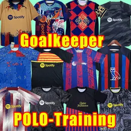 Ansu Fati Pedri Soccer Jerseys 23 24 Lewandowski Gavi Adama Ferran Raphinha 2023 2024 Barcelonas F. de Jong Dest Men Adult Dembele målvakt Ter Stegen