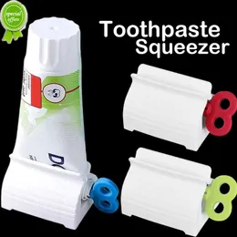 New Stand Toothpaste Dispenser Squeezer Bathroom Accessories Toothpaste Holder Organizer Hair Dye Facial Cleanser Tube Squeezer