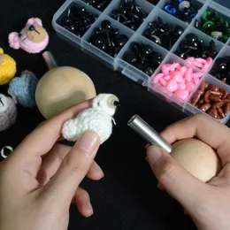 Inne sztuka i rzemiosło Oczy Bezpieczeństwo naprawianie narzędzi Noski lalki do amigurumi instaluj naczynia szydełkowane DIY Making Making Accessories Manual 230625