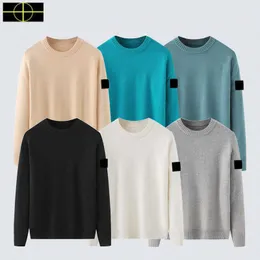 Designerskie swetry męskie swetra dzianina bluza Załoga Załoga Long Slevee Pullover Blobieta para odzieży jesień i zimowe ciepłe technologie T G4O9#