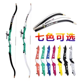 Bow Arrow 70 inch Recurve Bow With Aluminum Alloy Handle and Maple Limbs 18 - 38 lbs For Right / Left HandHKD230626