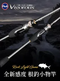 Spinning Rods TSURINOYA Vigorous Lure Rod 1.982.312.46M Ultralight Spinning Rod Root Fishing F Action Lure WT.0.4-15g Full Fuji Parts 230625