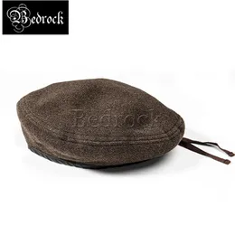 RT classique réservoir soldat béret casquette hommes et femmes chapeau laine chapeau littéraire britannique brun vintage peintre chapeau