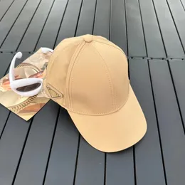 Boné de beisebol de marca de designer de luxo para homens e mulheres Nova letra triângulo invertido Chapéu de sol Tendência da moda versátil