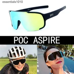 Poc Aspire Tour France Mountain Mountain Bike Road Bike Sports Myopia Riding Glassesネットレッドサングラス