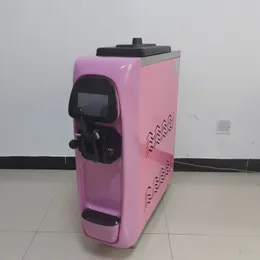 LINBOSS Özelleştirilebilir Renkler Ticari Yumuşak Dondurma Makinesi 220 V 110 v Dikey Dondurma Yapmak Akıllı Tatlandırıcı Dondurma Makinesi