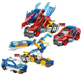 Transformation Toys Robots Explosion dzika prędkość odkształcanie mucha samochód 4 skrzepe bestia ataku Akcja Figur