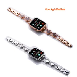 Lucky Clover Bands Compatible with Apple Watch 38mm 40mm 41mm 42mm 44mm 45mm 49mm Replacement Sport Accessory Strap Wristbands for iWatch Series Ultra 8/7/6/5/4 SE Women