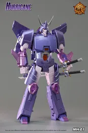 Transformation toys Robots MHZ TOYS Transformation MH-01 MH01 Cyclonus Hurricane KO FT-29 High Quality Figure With Box Figure Toys Drop 230625