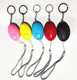 120db Egg Shape Self Defense Alarm Keychain Girl Women Security Protect Alert Personal Safety Scream Loud Keychains Alarms System