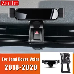 Para Land Rover Range Rover Velar Evoque Sport RRS L494 Car Mobile Phone Holder Air Vent Mount Gravity Support Stand Accessories