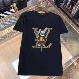 T-shirt da uomo firmate da uomo estive con stampa di lettere I più venduti Abiti da uomo alla moda Asia S-XXXXL