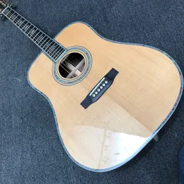 41 -calowy górna gitara akustyczna K45 Solidne bursztynowe wykończenie d kształt elektrotechnika