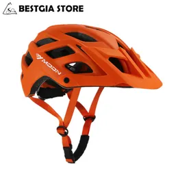 Cykelhjälmar 2022 Ny cykelhjälmspår XC Bicyc Helmet In-Mold MTB Bike Helmet Casco Ciclismo Road Mountain Helmets Safety HKD230626
