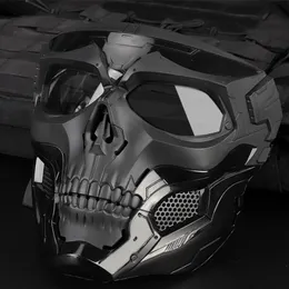 Новинка маски маски полное лицо череп косплей Хэллоуин Скелет Airsoft Masquerade Mask Mask Paintball военная боевая игра Лицо защитное MAS 230625