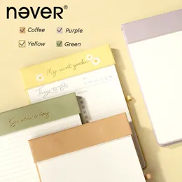 Anteckningar Never Board Mapp Memo Pad Can Tear Paper With Pen Daily Plan Bytesvärd Portable Notebook Simple Wind Student Business Book 230625